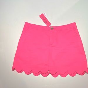 NWT Lilly Pulitzer Colette Skort RazBerry